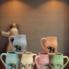 Blue Pottery Multicolor Handpainted Ceramic Tea Set - Image 3