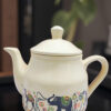 Blue Pottery Multicolor Handpainted Ceramic Tea Set - Image 2